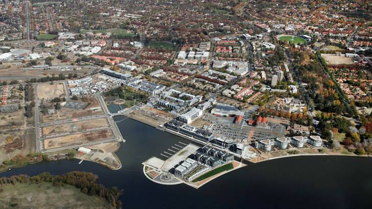 Blocks of land at the Kingston Foreshore failed to sell. Photo: Supplied