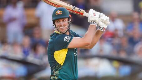 Mitch Marsh will captain Australia at the upcoming T20 World Cup. (Matt Turner/AAP PHOTOS)