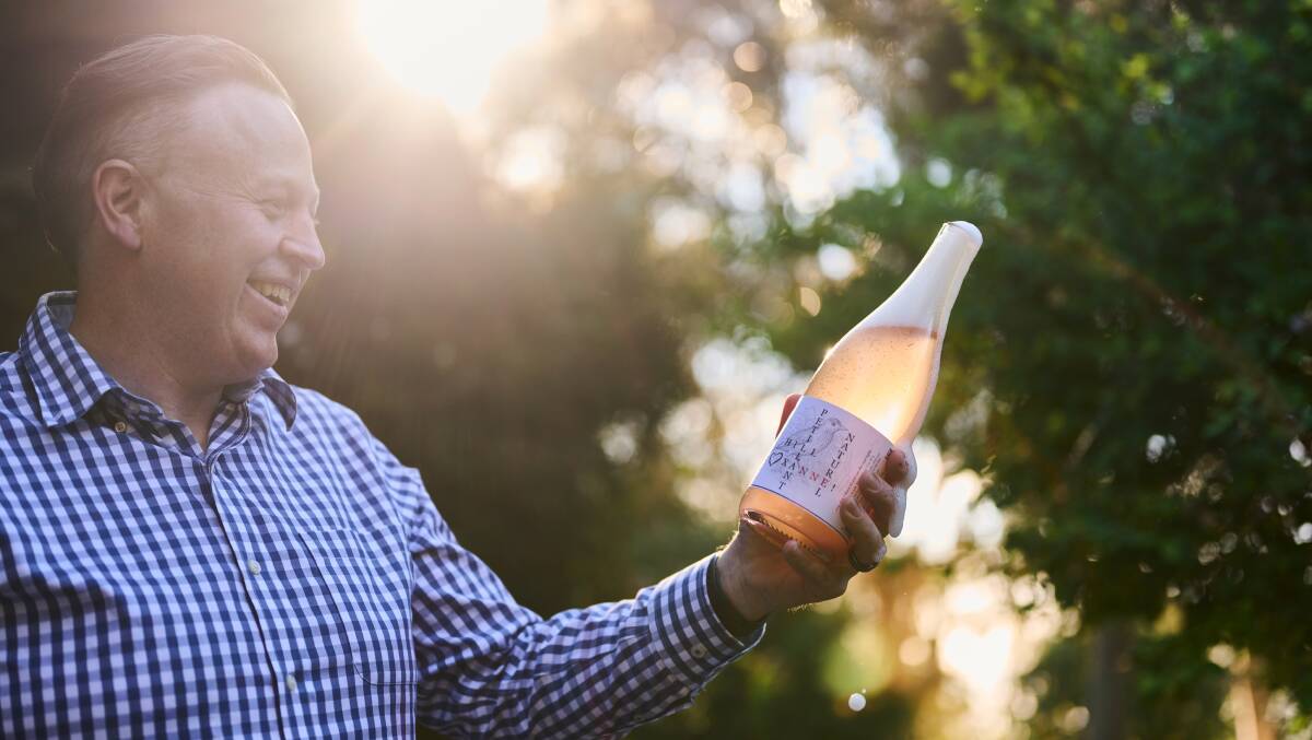 Chris Carpenter's Lark Hill 2021 Roxanne! Petillant naturel scored 95 points and made the list of the year's best sparkling wines. Picture supplied