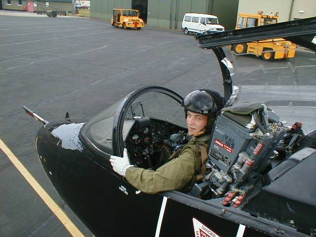 Veteran Rob Thomas during his Royal Air Force days. Today Rob uses his spare time to raise awareness and funds for veterans. Picture supplied 