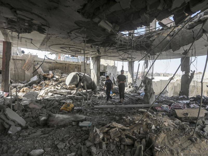 Israel's military operation in the Gaza Strip has laid waste to much of the coastal enclave. (AP PHOTO)
