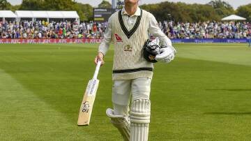 Marnus Labuschagne was out for 23 on his return to action for Welsh county Glamorgan. (AP PHOTO)