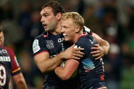 The Melbourne Rebels have been thrown a Super Rugby Pacific lifeline after a vote by creditors. (Rob Prezioso/AAP PHOTOS)