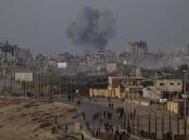 Israel's offensive continues unabated as the Gaza Strip is pounded by air and ground fire. (AP PHOTO)