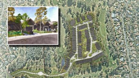 Federal Golf Club and developer MBark have proposed a retirement village on the Red Hill site. Pictures supplied
