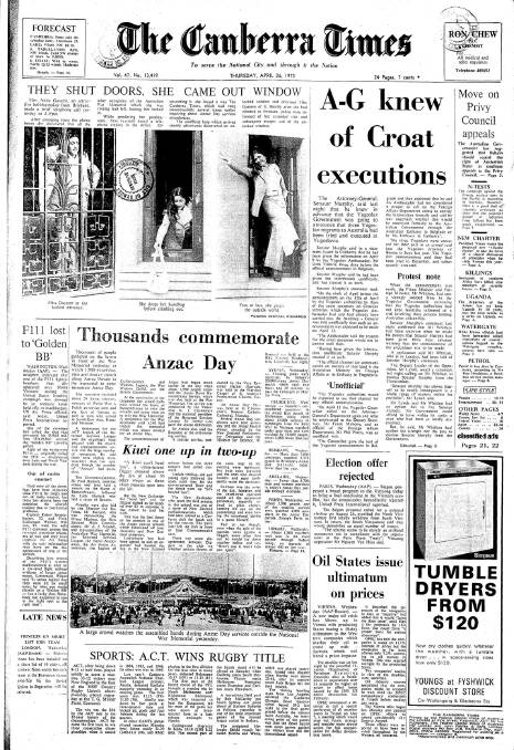 Times Past: April 26, 1973