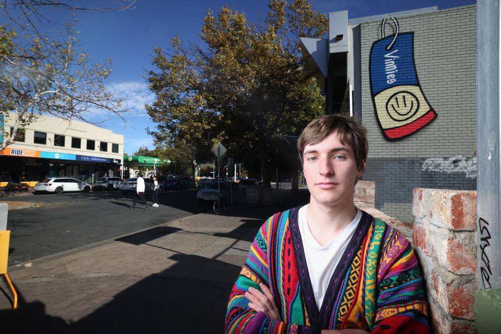 Ariel Neidorf wants more affordable prices at Canberra's charity shops. Picture by Sitthixay Ditthavong