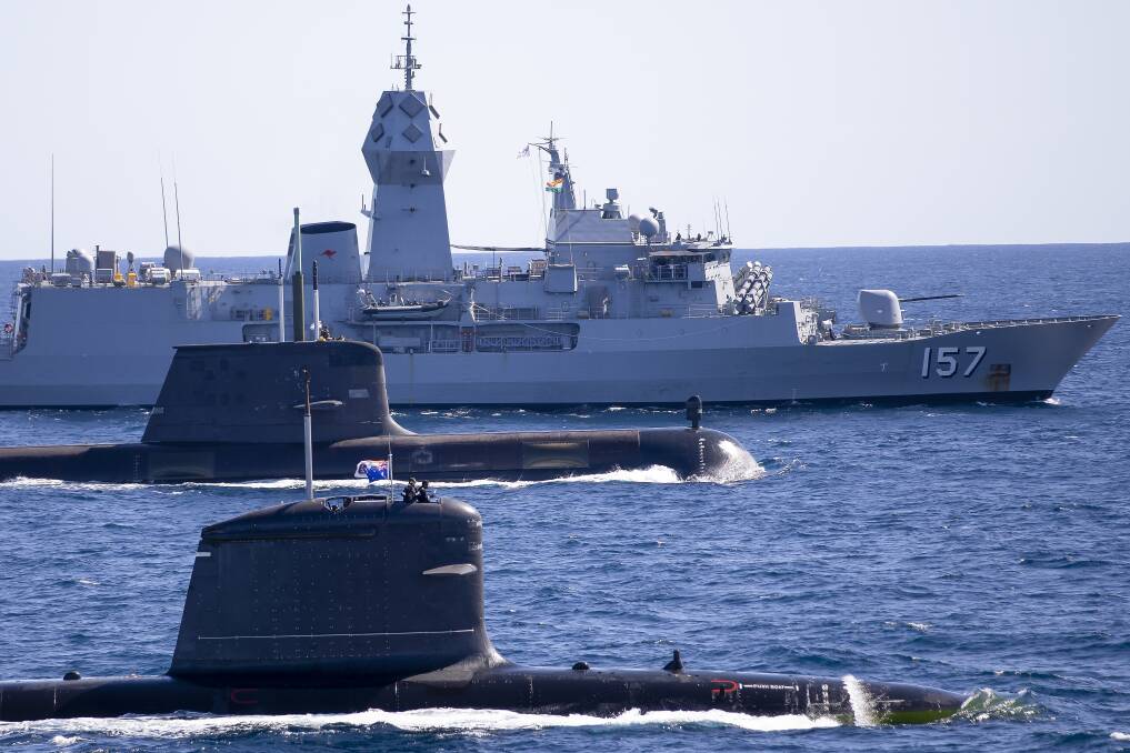 The Collins class submarines will have to keep on soldiering on well into the 2030s. Picture by Defence Media
