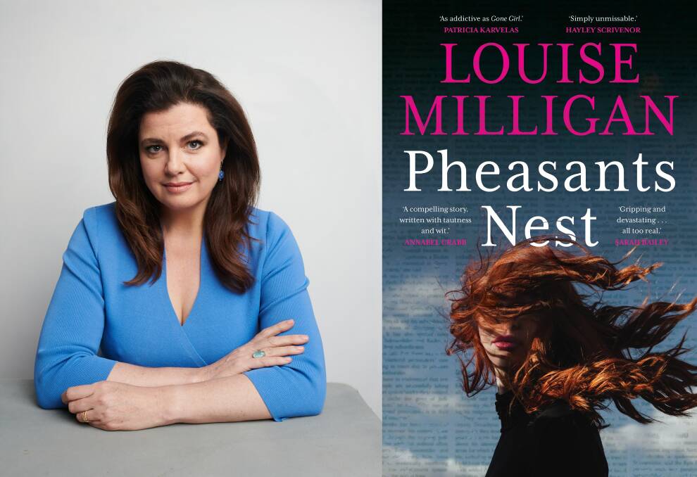 Louise Milligan's debut fiction novel is a whodunnit with a difference. Pictures supplied