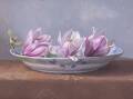 Magnolia flowers by Crispin Akerman, part of his new exhibition at Beaver Galleries. Picture supplied
