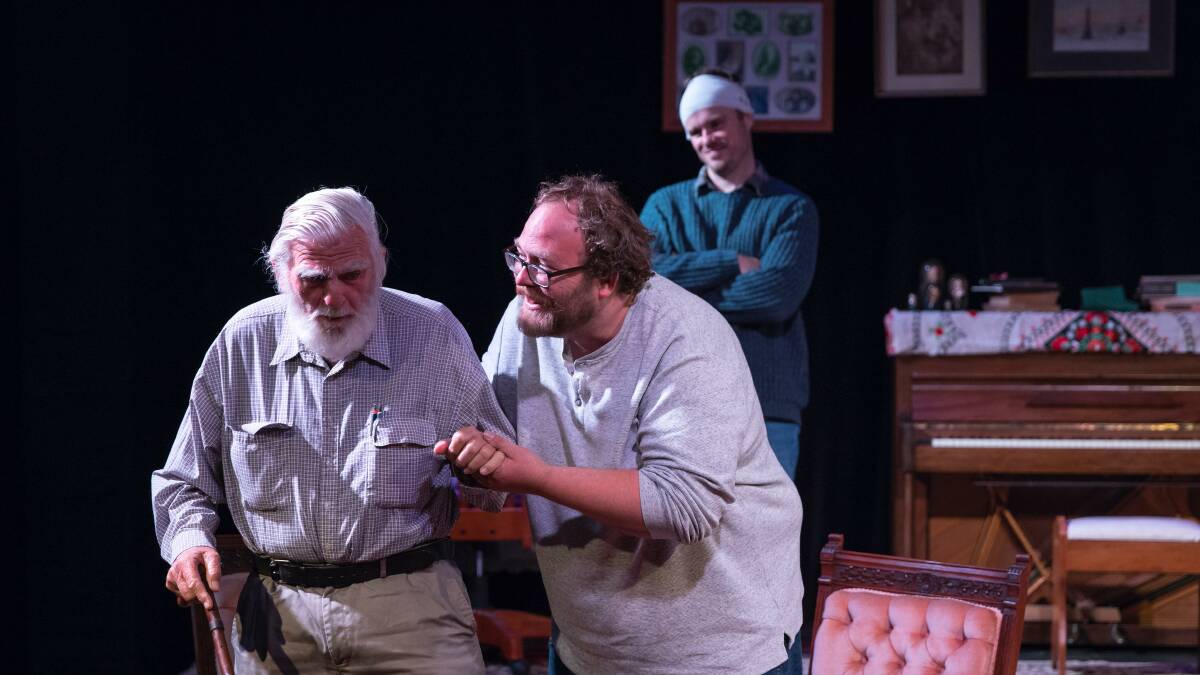 Neil McLeod, left, Cameron Thomas and Joel Horwood in Seagull. Picture supplied