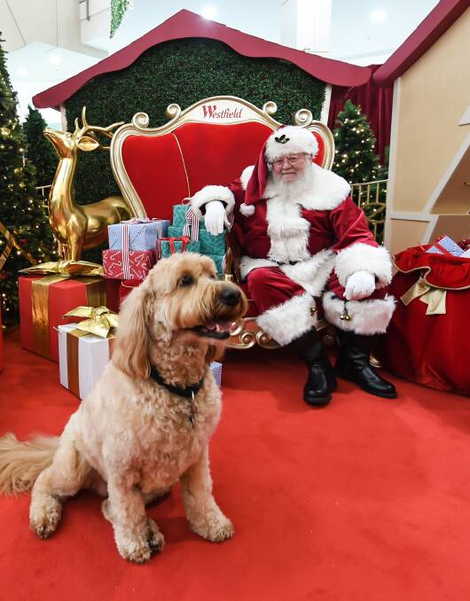 It will be a very different experience for kids seeing Santa this year. Picture: Supplied