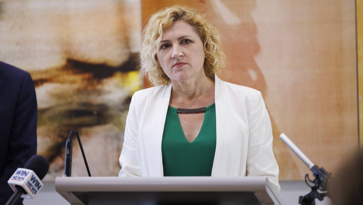 Population Health Minister Emma Davidson has attacked Labor's "flawed prohibitionist policy" towards vaping. Picture by Keegan Carroll