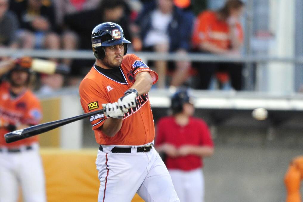 Former Canberra Cavalry infielder Aaron Sloan, who fronted court on Thursday charged with stalking. Picture: Jeffrey Chan
