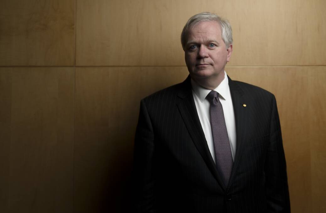 ANU vice-chancellor Brian Schmidt wants cyber attacks brought out of the shadows. Picture: Jay Cronan.