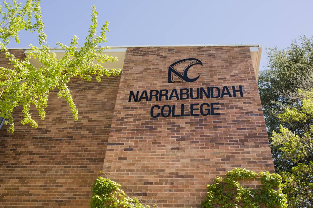 Narrabundah College. Picture: Jamila Toderas
