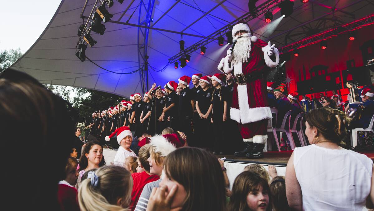 Carols by Candlelight normally attracts more than 10,000 people to Stage 88. Picture: Jamila Toderas