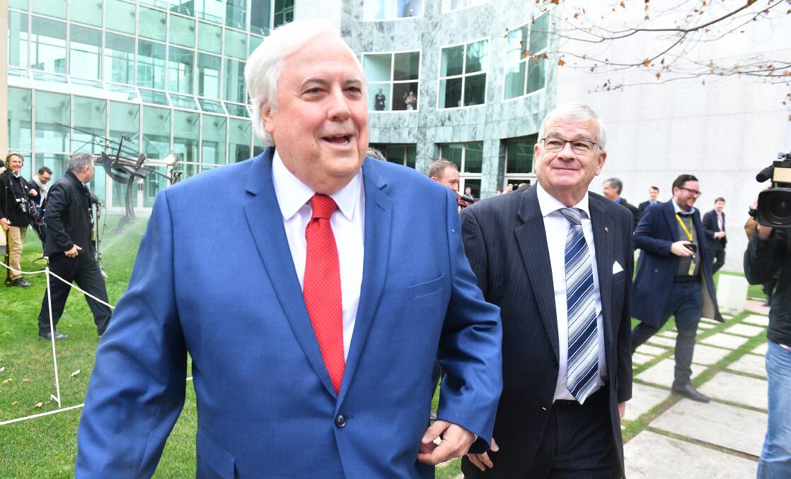 Big-spending businessman Clive Palmer may well have an impact on the Senate make-up even if he misses a seat himself. Picture: Mick Tsikas