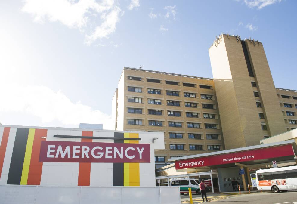 The Canberra Hospital, which parents Einas Nouri and Musab Shaor took to court over their daughter's disabilities. Picture: Elesa Kurtz