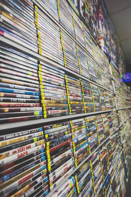Video stores had a whole array of movies to peruse and to rent - sometimes with a curtained-off back room for the naughtier stuff. Picture: Jamila Toderas