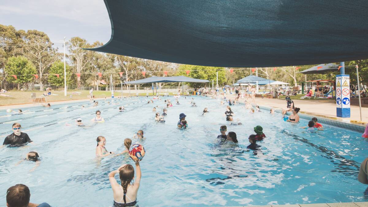 Dickson Pool will re-open to the public on October 21. Picture: Jamila Toderas