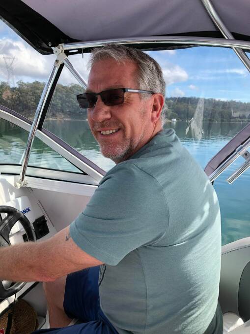Greg McDonald, who suffered a suspected heart attack near Lake Burley Griffin and was given CPR by total strangers who rushed to his aid. Picture: Supplied