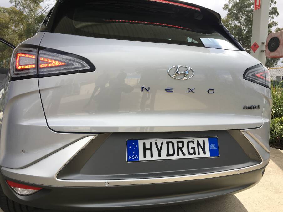 The ACT government's Hyundai's Nexo fuel cell cars will be powered by hydrogen produced in Fyshwick. Picture: Peter Brewer