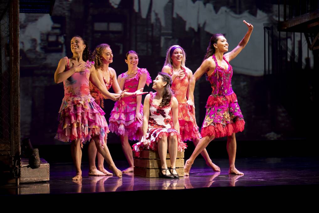 Chloe Zuel (right) plays Anita in West Side Story. Picture: Sitthixay Ditthavong