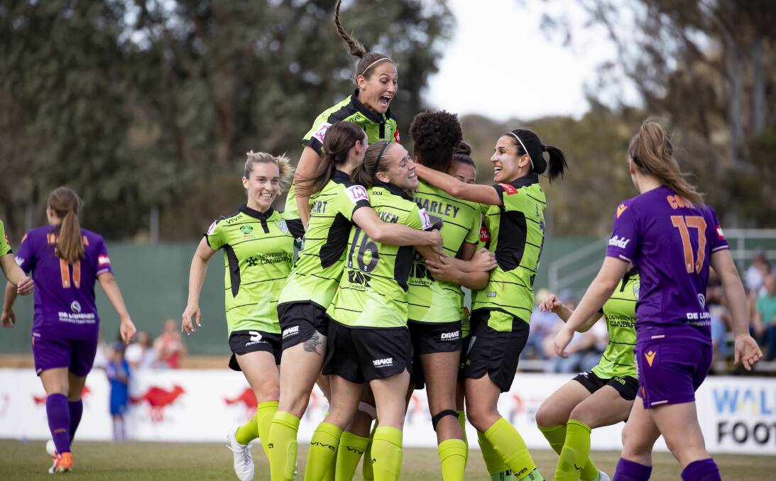 Canberra United will launch its season in late December. Picture: Sitthixay Ditthavong