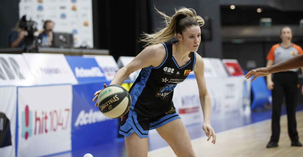 College-bound Gemma Potter will miss the Canberra Capitals' 2020 season. Picture: Sitthixay Ditthavong