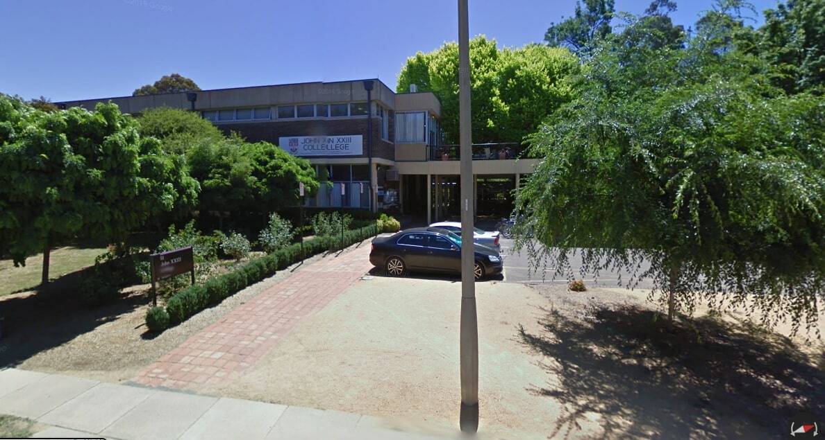 John XXIII College at the Australian National University. Picture: Google Maps