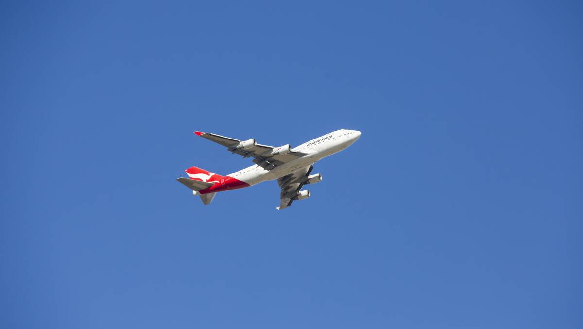 Qantas flies between Canberra and Adelaide three days a week. Picture: Jamila Toderas