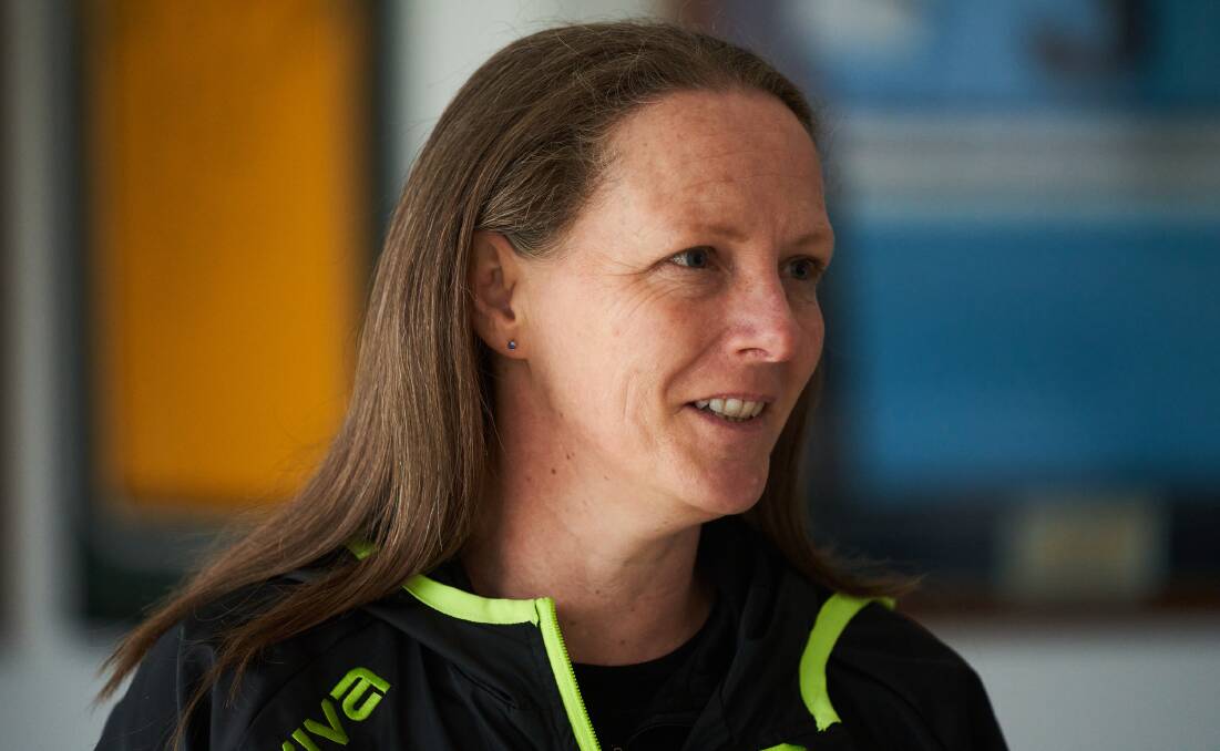 Canberra United coach, Vicki Linton, is excited to have a kick-off date. Picture: Matt Loxton