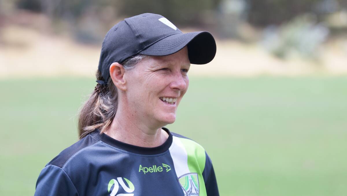 Canberra United has entered its fifth week of pre-season under coach Vicki Linton. Picture: Sitthixay Ditthavong