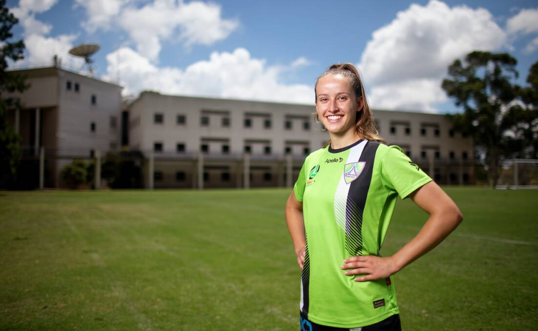 Canberra United's Bianca Galic is preparing for her first W-League season. Picture: Sitthixay Ditthavong
