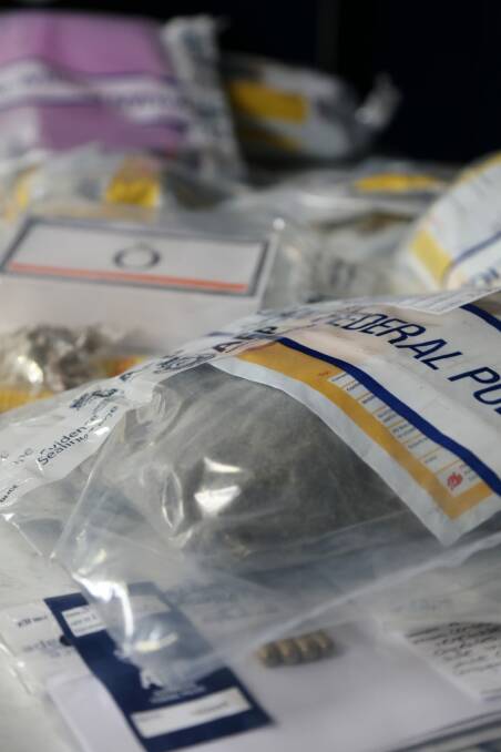 Drugs seized by police as part of Operation Vitreus. Photo: Supplied