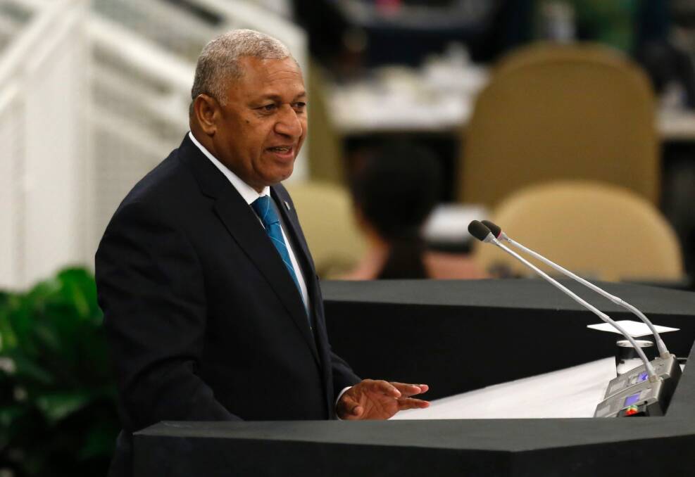 Frank Bainimarama. Photo: Reuters