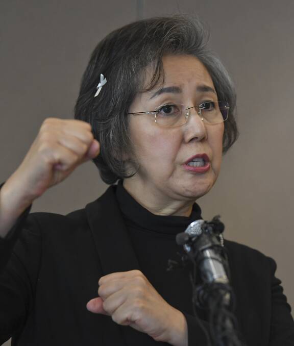 Yanghee Lee, the UN’s special rapporteur on human rights in Myanmar. Photo: AP