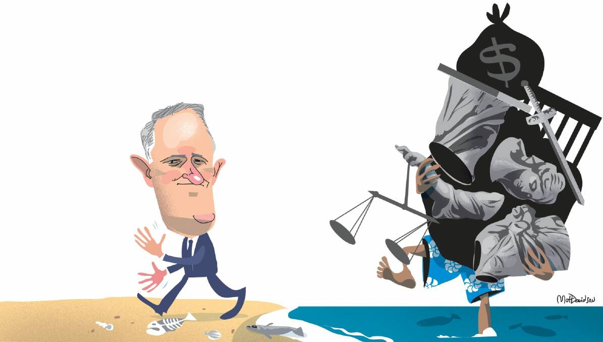 Malcolm Turnbull and the LNP have stopped the boats.  Photo: Matt Davidson