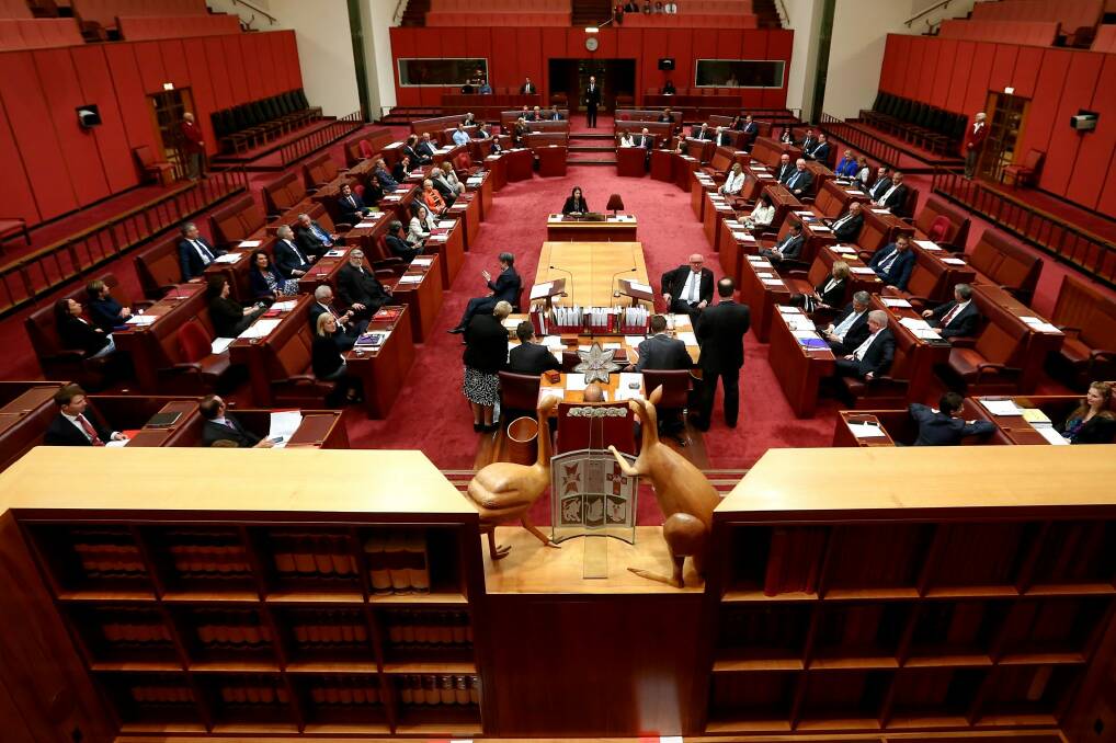 The push to allow a free vote is being driven by the backbench, though some cabinet ministers are aware the discussions are underway. Photo: Alex Ellinghausen