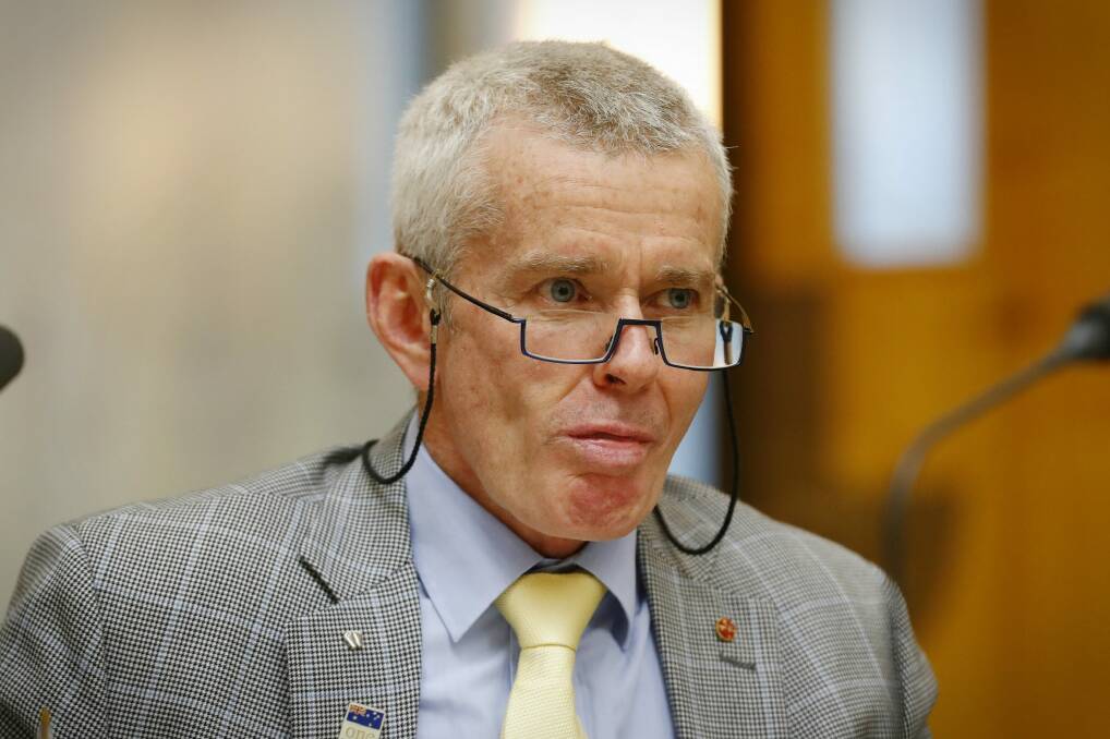 One Nation senator Malcolm Roberts is refusing to release documents about his citizenship status. Photo: Alex Ellinghausen