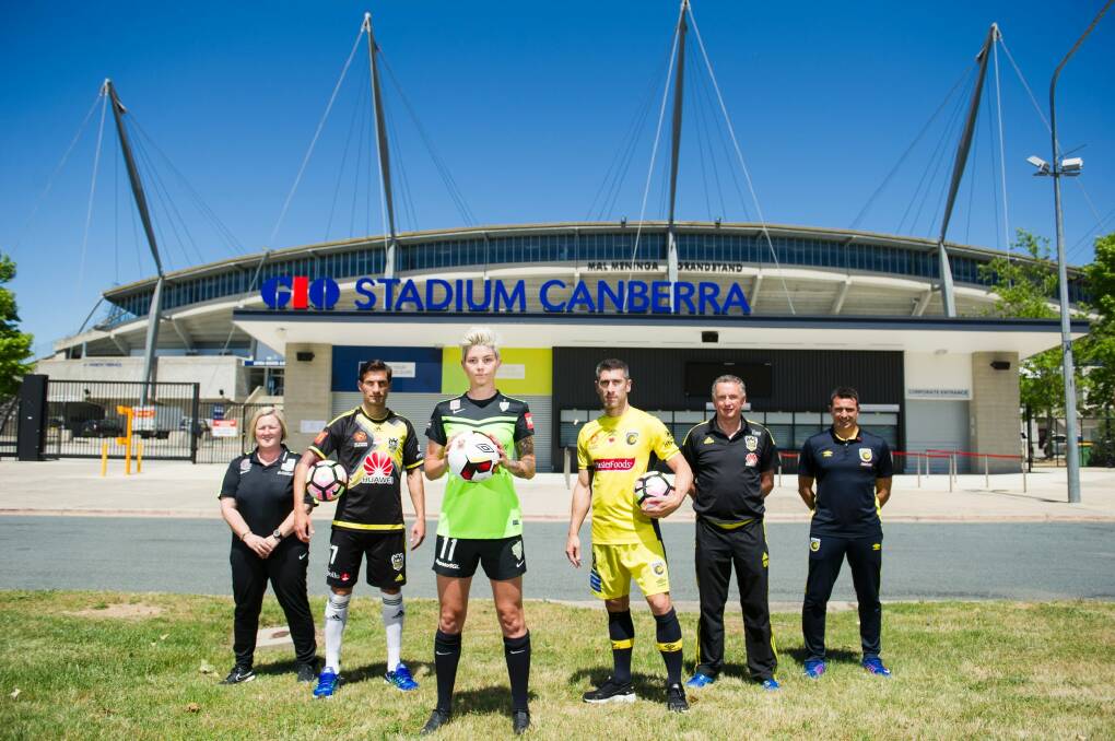 The Mariners wanted to play at Manuka Oval and wear Canberra United green for games in the capital. Photo: Jay Cronan