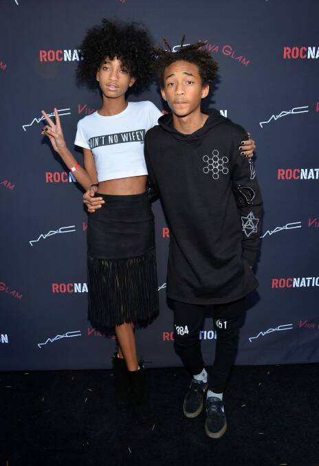 Jaden and Willow Smith: The Kanye Wests of their generation. Photo: Getty Images