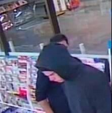 The man wanted over robbery of Caltex Service Station in Kaleen Photo: ACT Policing