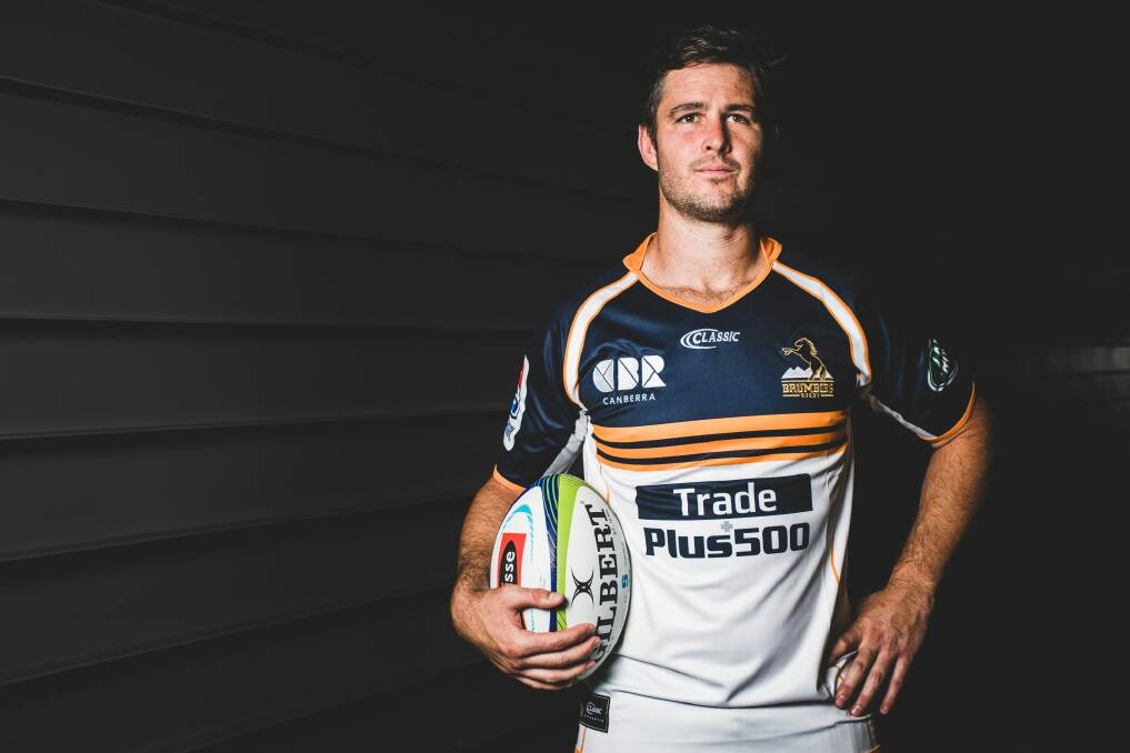 Sam Carter will miss the Brumbies' clash against NSW. Photo: Jamila Toderas