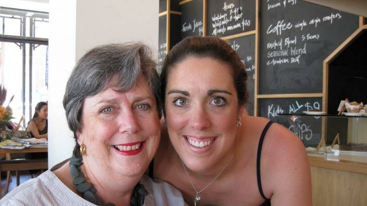 Felicity Lemke and mum Lynne Galvez. The former Olympic swimmer will walk 60 kilometres in the Weekend To End Women'?s Cancers in support of her mum, who's been battling cancer for six years.