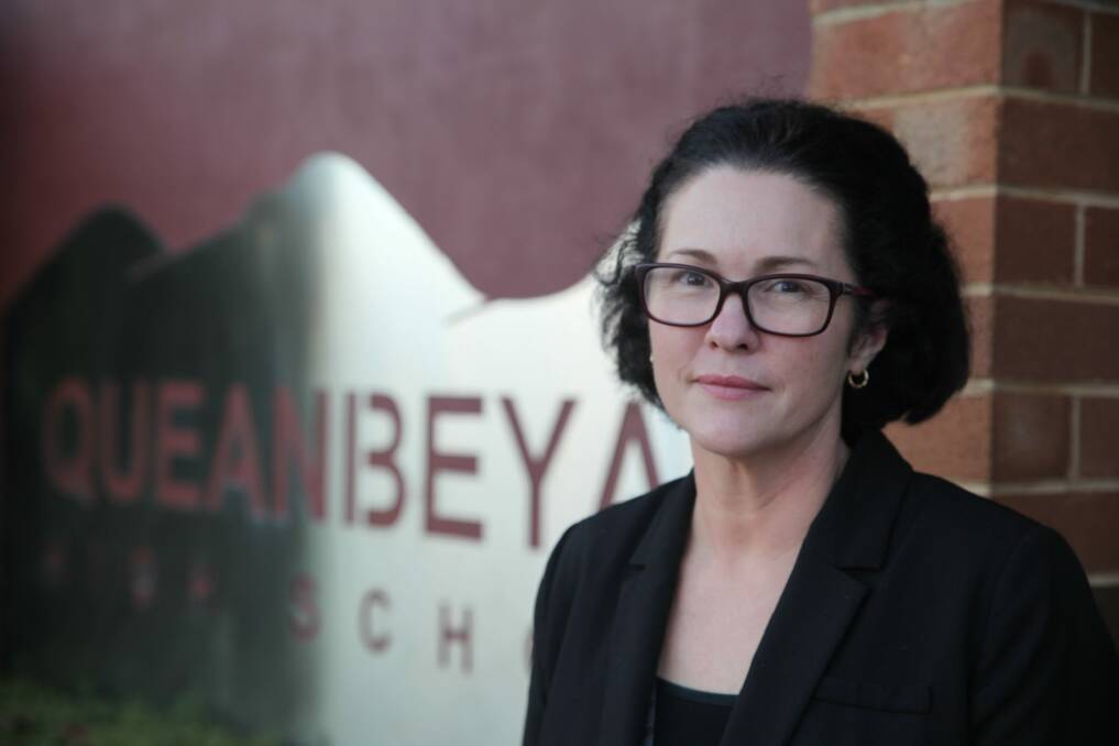 Queanbeyan High School principal Jennifer Green said the Coalition government accepting Australia needs equity-based funding was a positive. Photo: James Hall