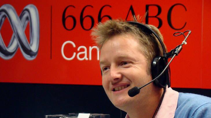Ross Solly steps down from 666 ABC Canberra breakfast radio. Photo: ABC Local Radio
