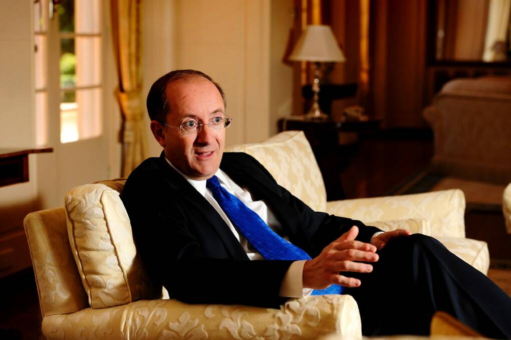 Australia's ambassador to France, Stephen Brady. Photo: Stuart Walmsley