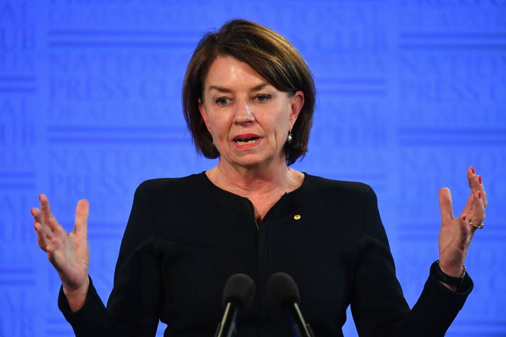 Australian Bankers Association chief executive Anna Bligh said she agreed with Mr Costello's comments on pay Photo: AAP
